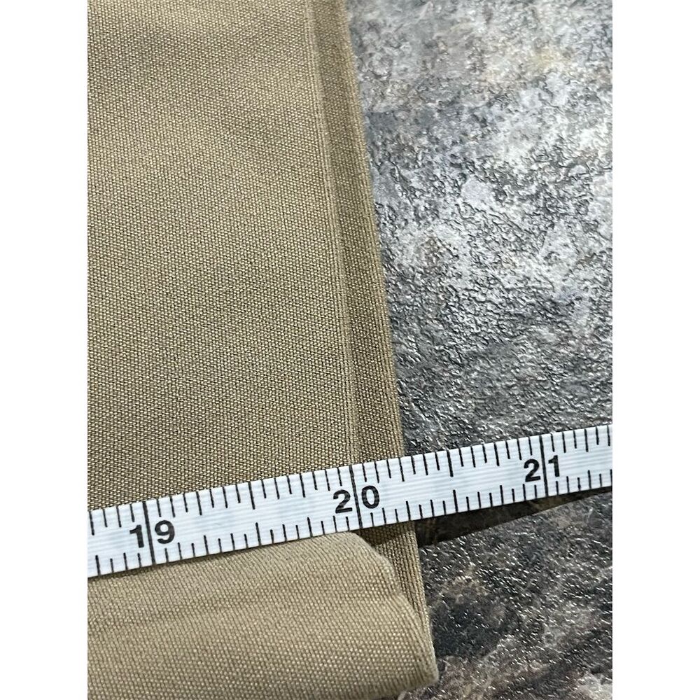 Catherines Women's Plus Size 24W Beige Khaki Cropped Pants Elastic Waistband - Picture 5 of 7
